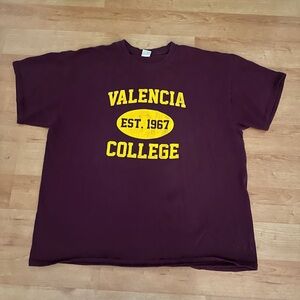 Valencia College Maroon T-Shirt